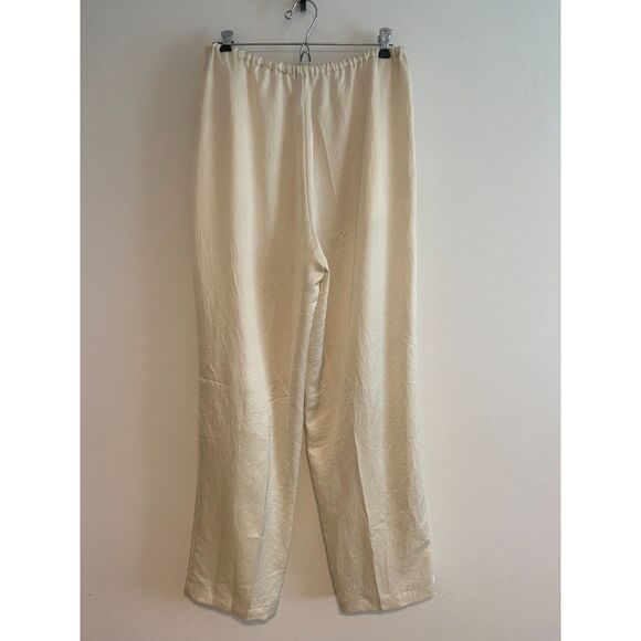 MADEWELL Pintuck Slim Pull-On Pants in "Cake Batter" SIZE MEDIUM - Picture 3 of 5